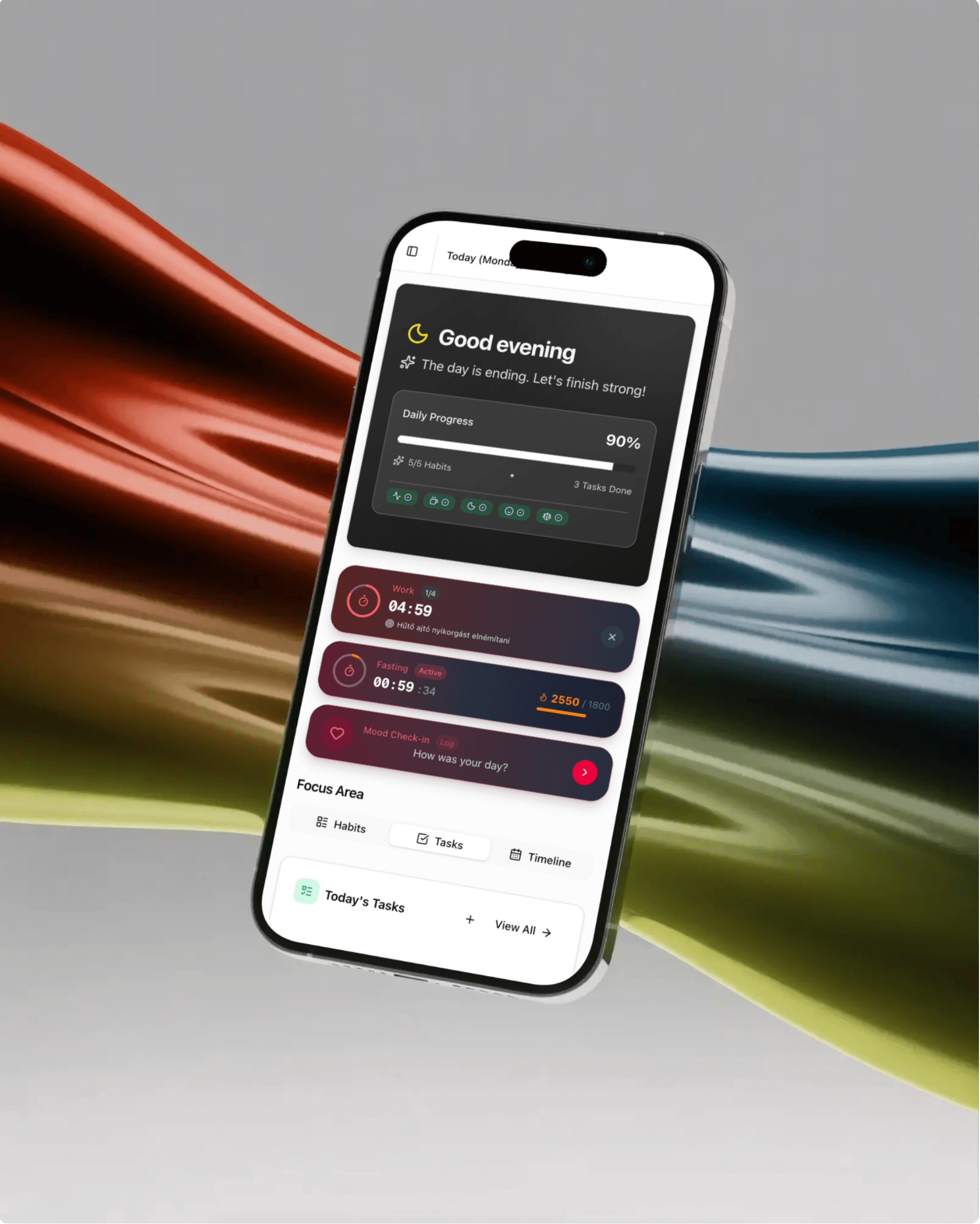 Life Organizer Dashboard Preview